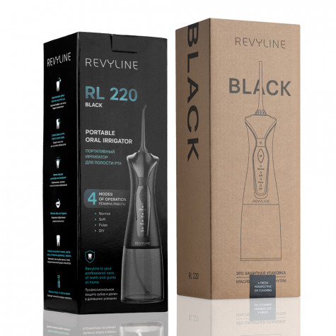 Портативный ирригатор Revyline RL 220, Black
