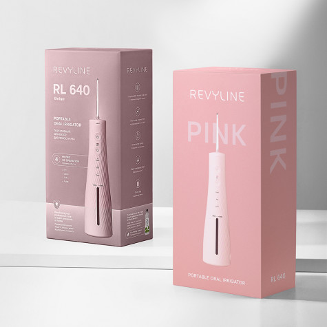 Портативный ирригатор Revyline RL 640, Pink
