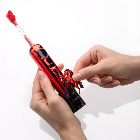 Электрическая звуковая зубная щетка Revyline RL 095 Special Color Edition Fire Horse