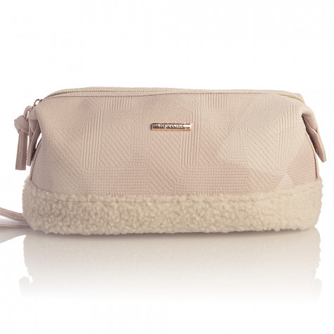 Косметичка дорожная Revyline, светло-бежевая