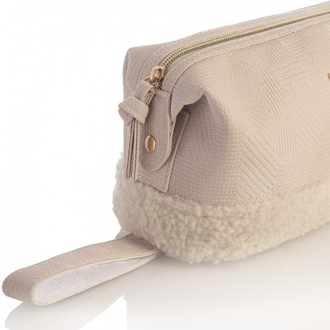 Косметичка дорожная Revyline, светло-бежевая